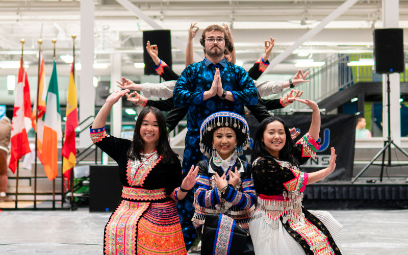 UAFS students celebrate Culture Fest through dance and traditional clothing