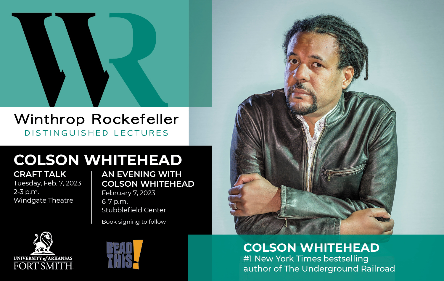 An Evening with Colson Whitehead 