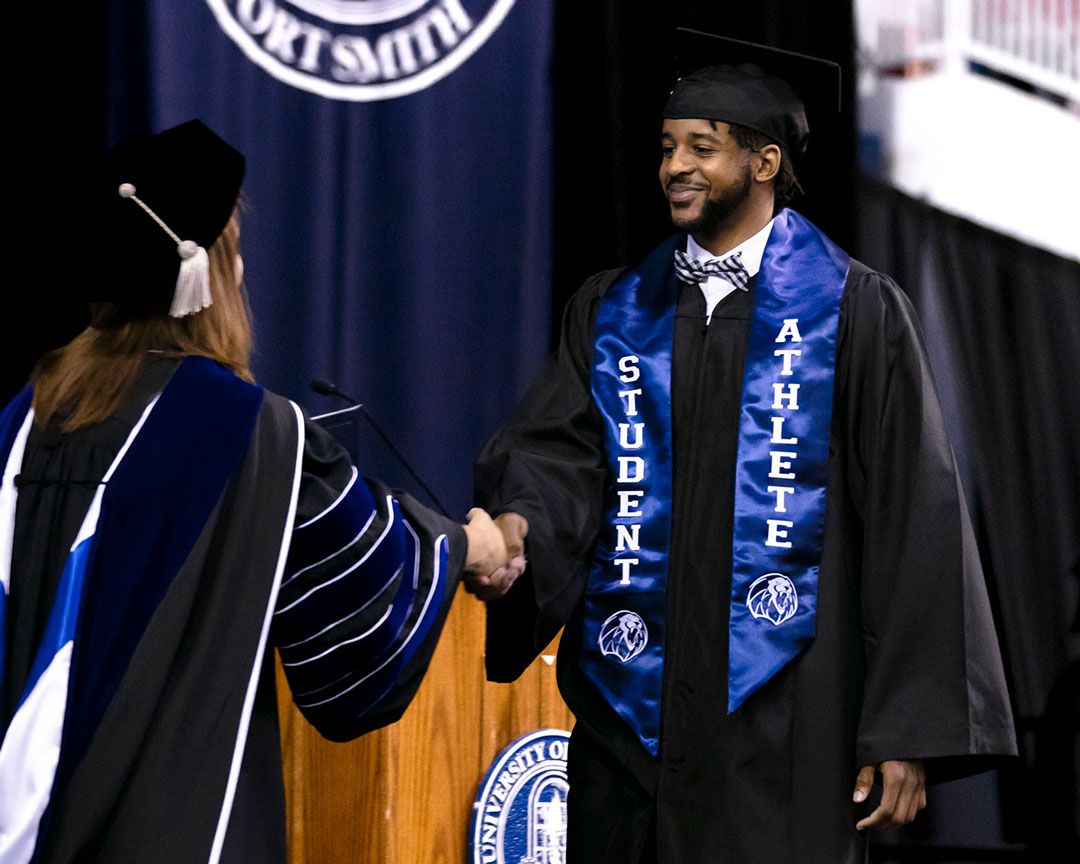 UAFS College of Arts and Sciences graduate Daryl McElrath