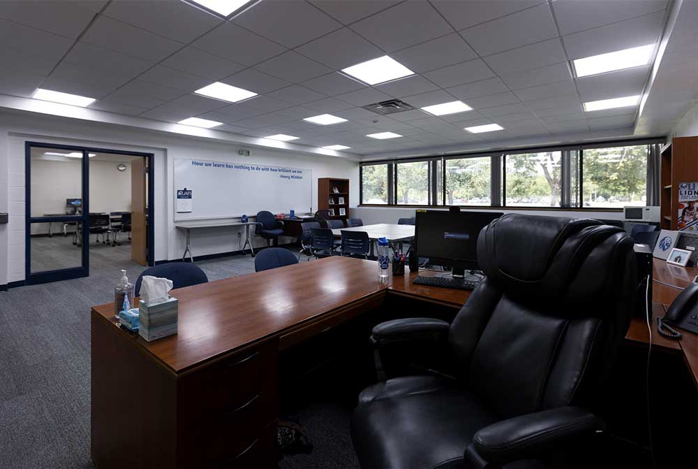 Inside the Student Disability Services space at UAFS, Flanders 114
