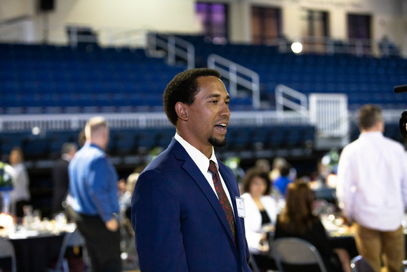 Seth Youngblood at UAFS Athletics Hall of Fame 2023