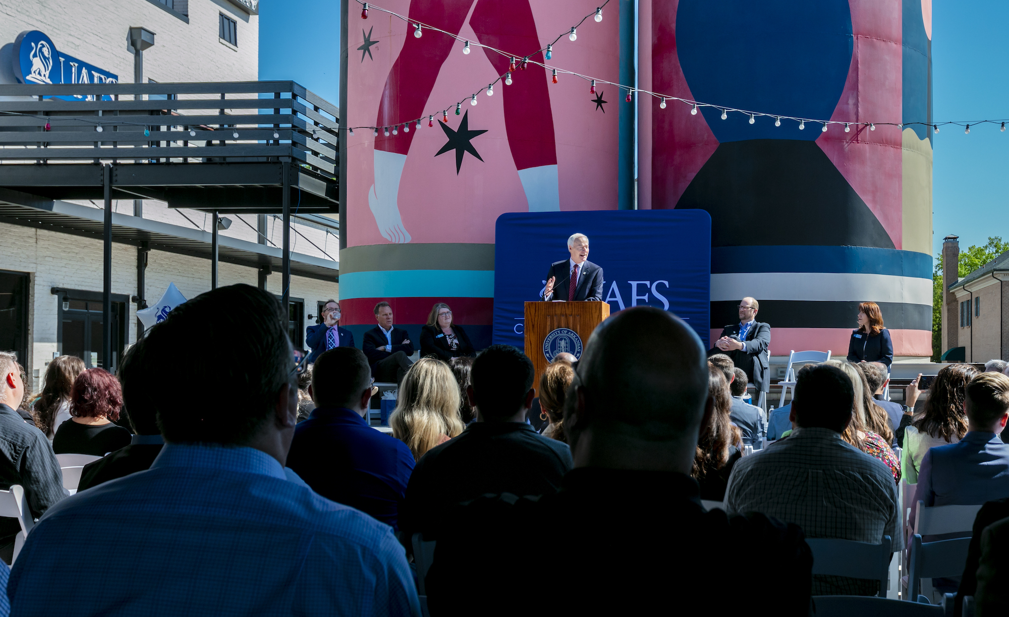 Governor Asa Hutchinson Speaks at the Grand Opening of the Center for Economic Development