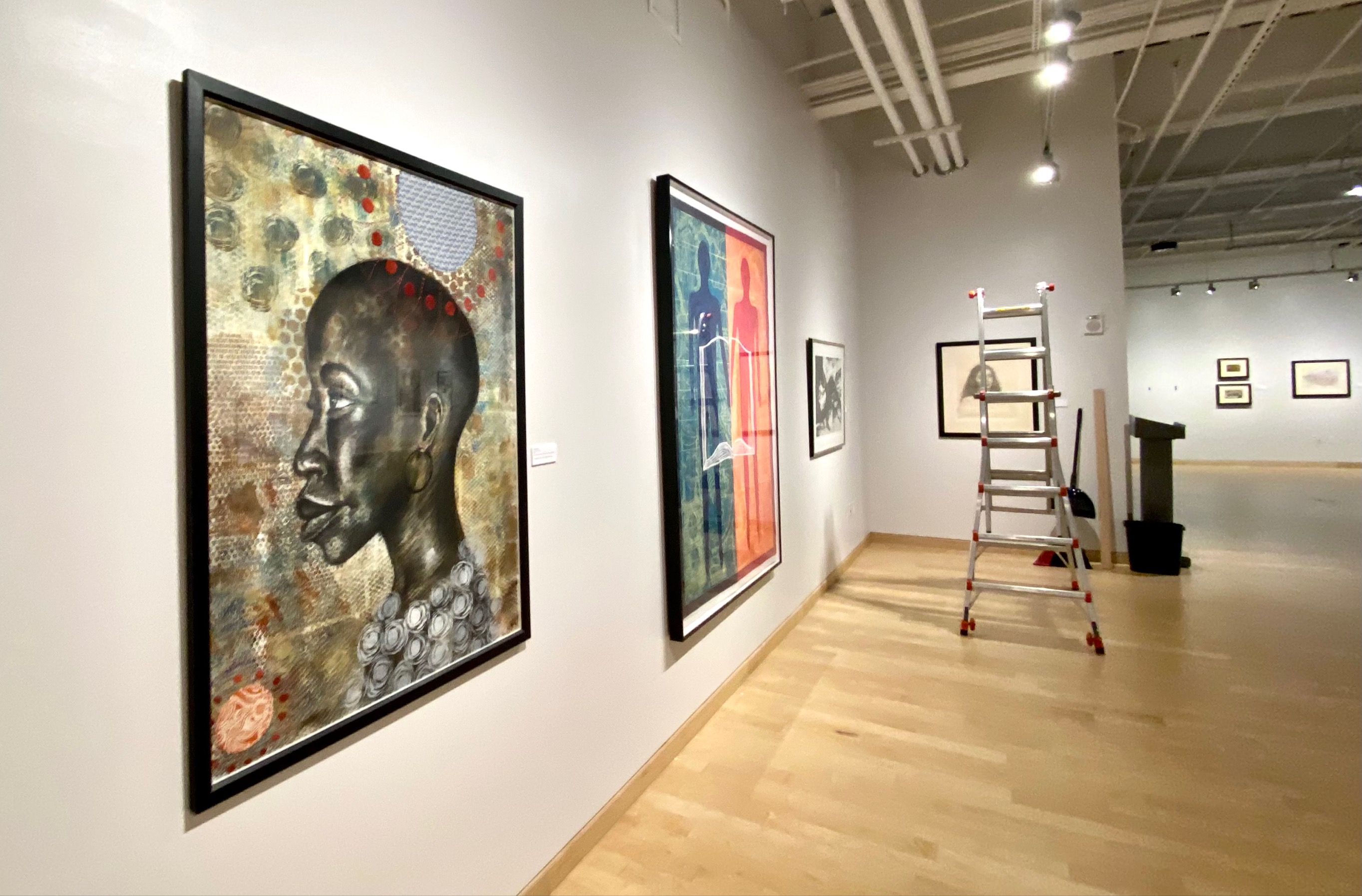 UAFS Gallery of Art & Design showcase "Through My Eyes," by Delita Martin.
